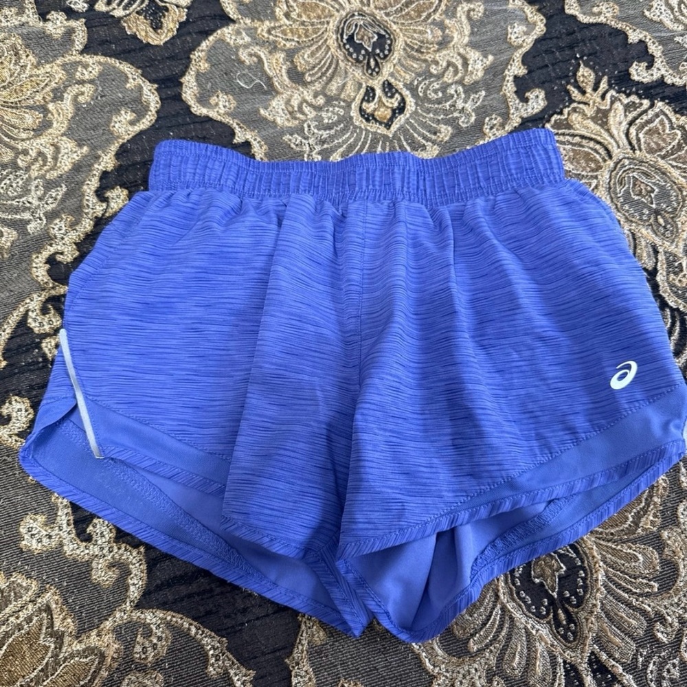Asics Women's Size XS Purple Athletic Shorts Pocket perfect condition